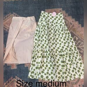 skirts, no damage, never worn